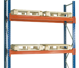 Pallet Racking with Pallets